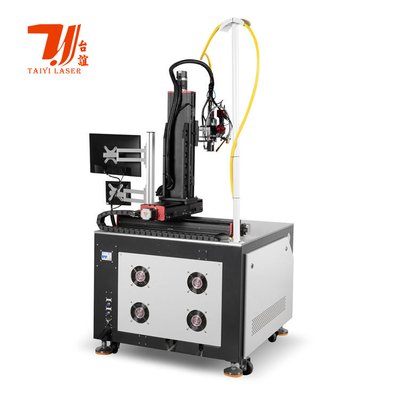 دستگاه جوشکاری لیزری فیبر اتوماتیک سه گوشه ای نمایشگاه کانتون 2000W