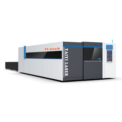 ماشین برش لیزری فیبر با سرعت بالا با میز مبادله و محصور و