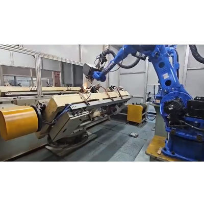 Smart Robotic Laser Welding System with Pallet Changer for Non-Stop Production