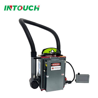 پاک کننده لیزری با قدرت بالا با قطر نقطه 008mm بهینه برای حذف زنگ و مقیاس از قطعات فلزی