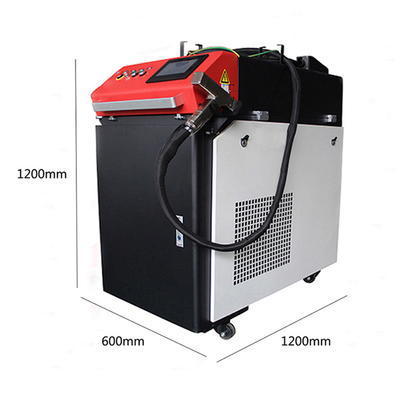 ماشین تمیز کردن ليزری مستمر 1000W 2000W 3000W برای اکسيد زنگ فلزي