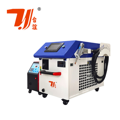ترویج نمایشگاه کانتون 1000W 1500W 2000W ماشین جوشکاری لیزری کوچک سر Qilin برای آهن آلومینیوم