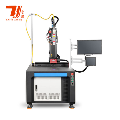 دستگاه جوشکاری لیزری فیبر اتوماتیک سه گوشه ای نمایشگاه کانتون 2000W