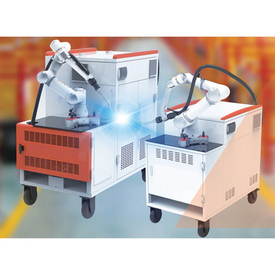 2024 جدید Cobot میگ جوشکاری 350A ربات جوشکاری MIG 6Axis Cobot Arm Workstation