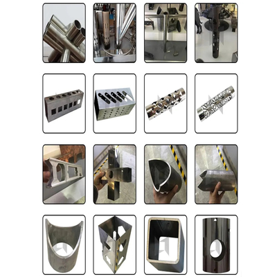 ماشین برش لیزری فیبر خودکار CNC 1500W برای لوله لوله کوچک فلزی