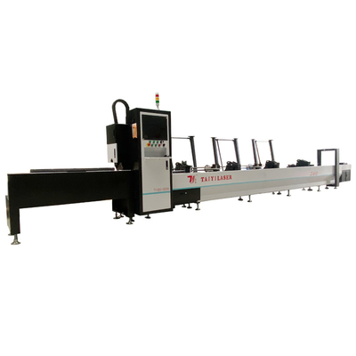 ماشین برش لیزری فیبر خودکار CNC 1500W برای لوله لوله کوچک فلزی