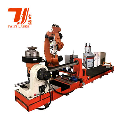 سیستم دستگاه پوشش لیزری رباتیک برای شفت پمپ، رول‌ها و بهبود سطح قطعات دوار