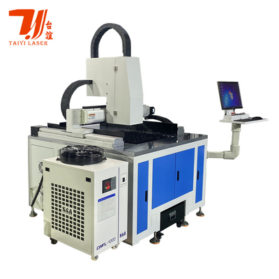 600*600mm ماشین برش لیزری فیبر با دقت کوچک 1500W 2KW 3000W