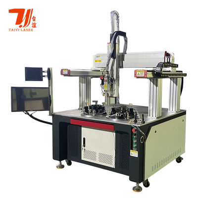 ماشین جوشکاری لیزر فیبر خودکار CNC با دقت ± 0.01mm و قدرت 1500W-6000W برای فشار بالا آب پمپ