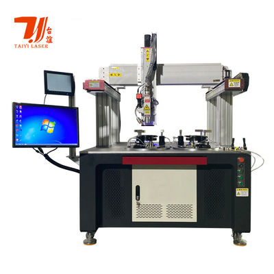 ماشین جوشکاری لیزر فیبر خودکار CNC با دقت ± 0.01mm و قدرت 1500W-6000W برای فشار بالا آب پمپ