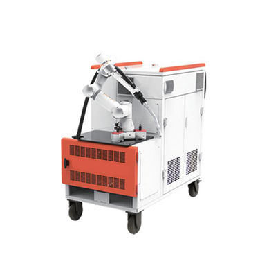 جوشکار رباتیک کُبات 2025، جوشکار میگ 500 آمپر، ربات جوشکاری میگ، بازوی کُبات 6 محوره، ایستگاه کاری جوشکاری