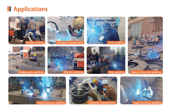 Cobot Industrial Collaborative MIG Welding Machine For Welding Thick  Plates