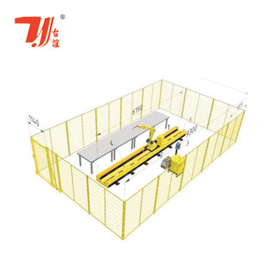 ماشین جوش لیزر رباتیک برای سخت افزار آشپزخانه، 1500W-2000W جوش زیبایی