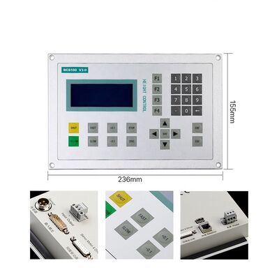 Fscut 2000C BCS100 سیستم کنترل لیزری Cypcut برای ماشین برش لیزر فیبر