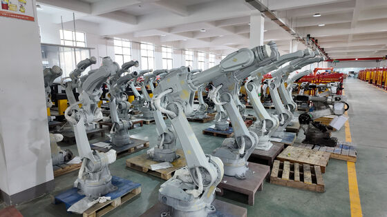 FANUC ربات M-20 6 محور ربات اتوماتیک 3D فیبر لیزر ماشین برش برای تجهیزات تناسب اندام مبلمان پشتیبانی برش