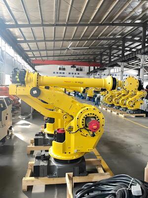 سیستم برش لیزری ربات FANUC با خنک کننده آب، محفظه ایمنی، برای پردازش لوله فلزی 3D