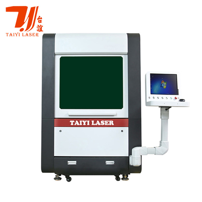 TY-6060JM 1000W-6000W طلا نقره مس مینی جواهرات دقیق بسته فیبر لیزر ماشین برش