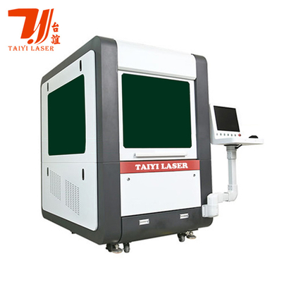 TY-6060JM 1000W-6000W طلا نقره مس مینی جواهرات دقیق بسته فیبر لیزر ماشین برش