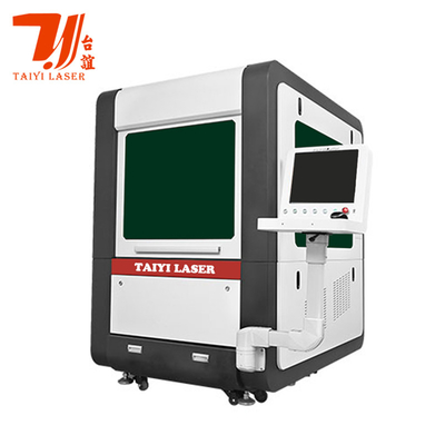 TY-6060JM 1000W-6000W طلا نقره مس مینی جواهرات دقیق بسته فیبر لیزر ماشین برش