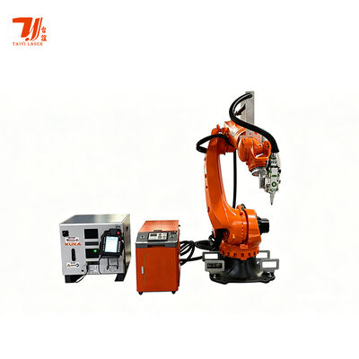 دستگاه جوش لیزری ربات کوکا KR351840 IPG YLS-4000-U-K IPG سر چرخان