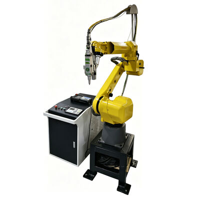 ماشین برش لیزری رباتیک 6 محور FANUC با دقت ±0.05mm برای کنتور 3D در تولید خودرو
